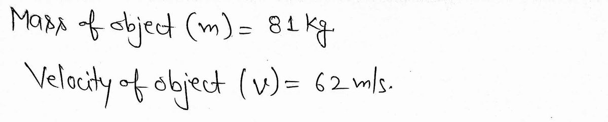 Physics homework question answer, step 1, image 1